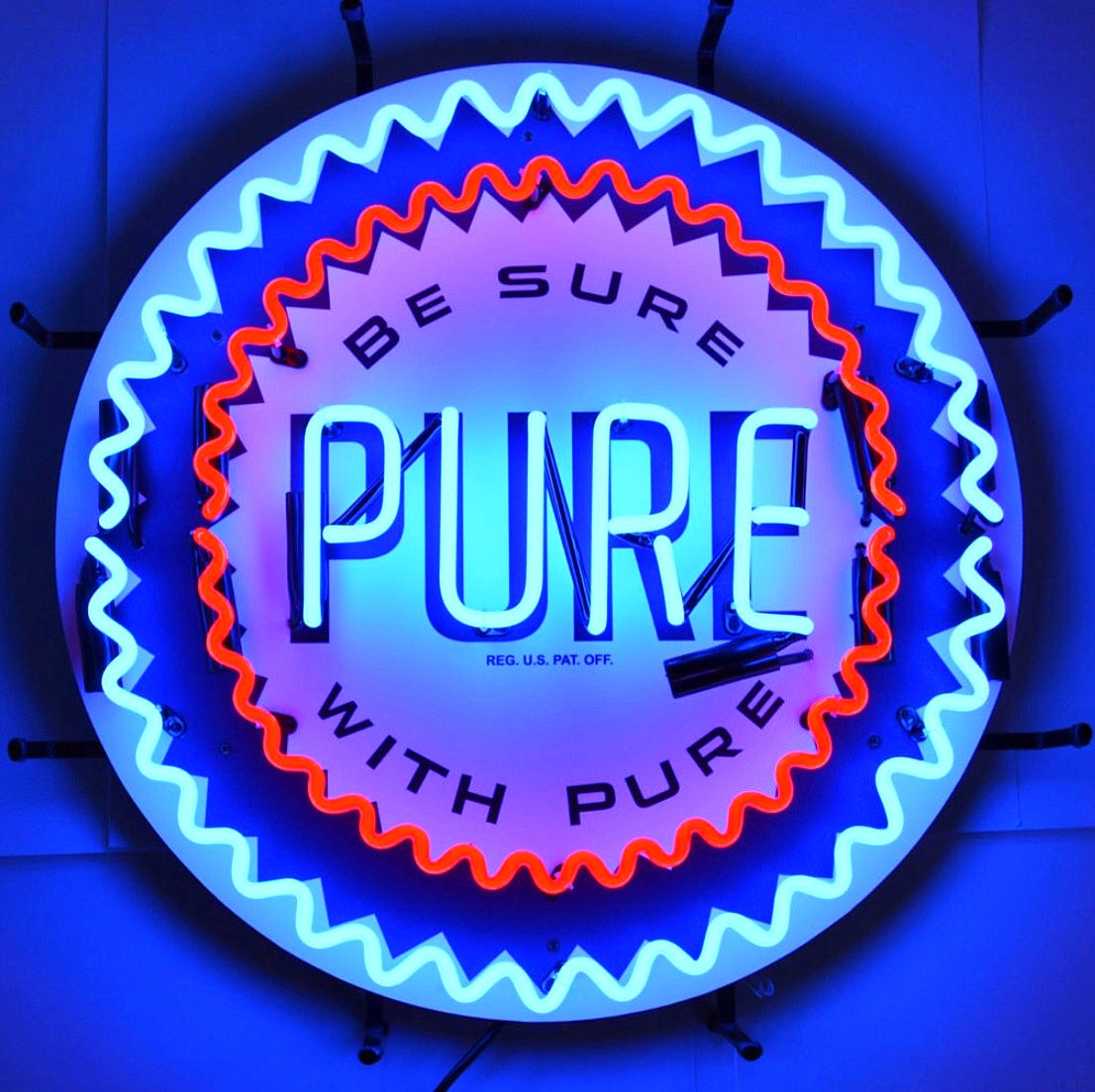 Pure Gasoline Neon Sign