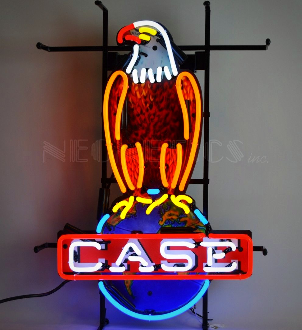 Case Eagle Neon Sign