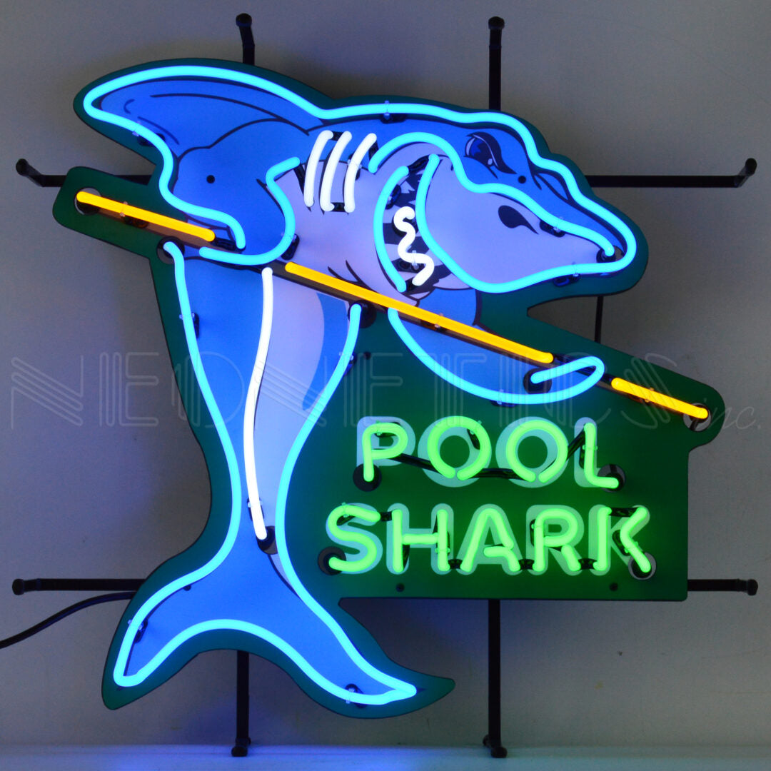 Pool Shark Neon Sign