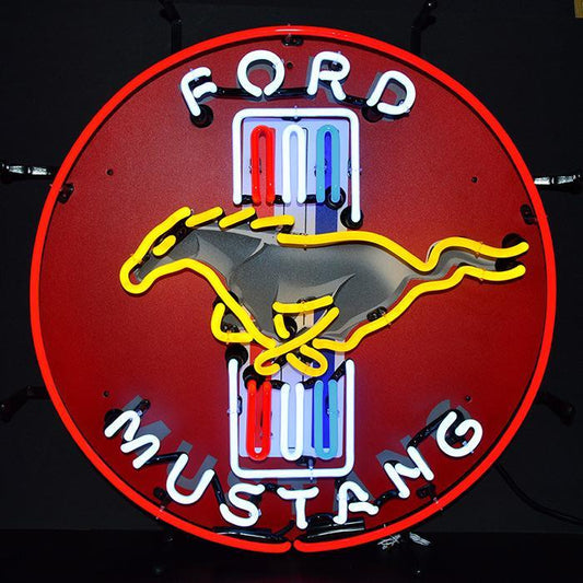 Ford Mustang Neon Sign