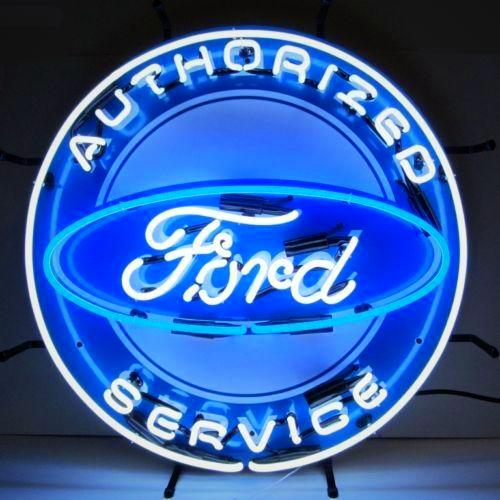 Ford Authorized Service Neon Sign